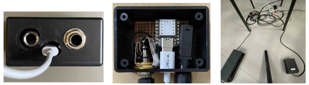 Boitier et le système de pédalier sur microcontrolleur Seeduino XIAO SAMD21